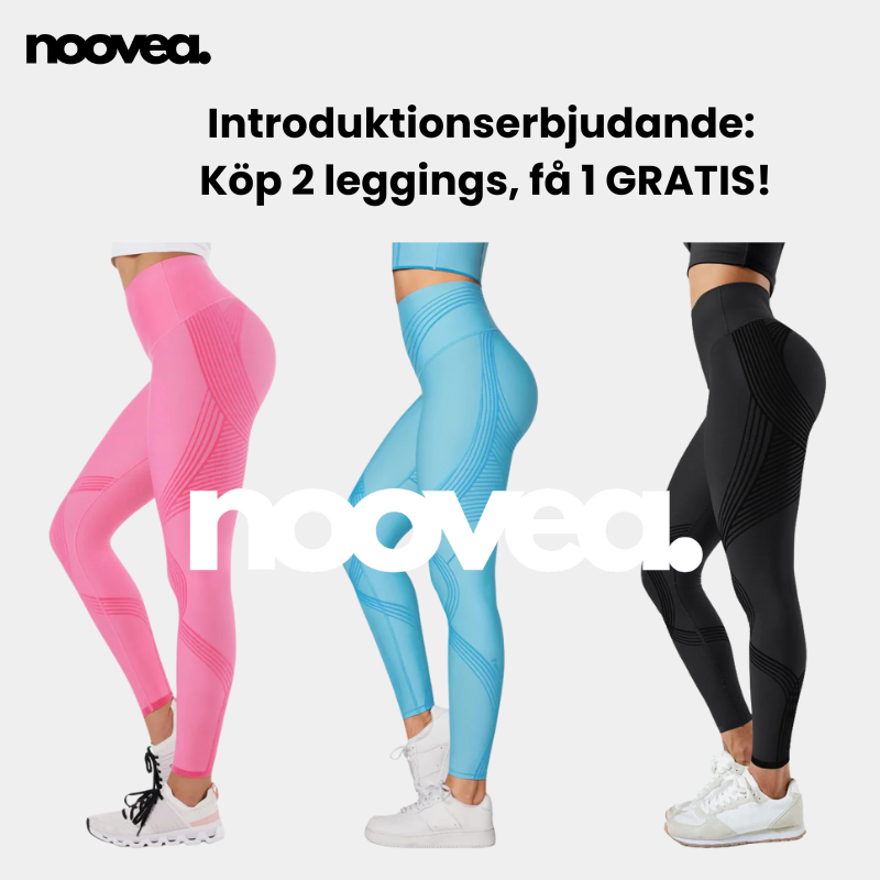 3D-Leggings – Noovea | Push-up, Smalare Midja & Lyxig Komfort