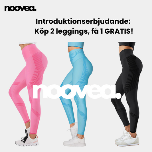 3D-Leggings – Noovea | Push-up, Smalare Midja & Lyxig Komfort