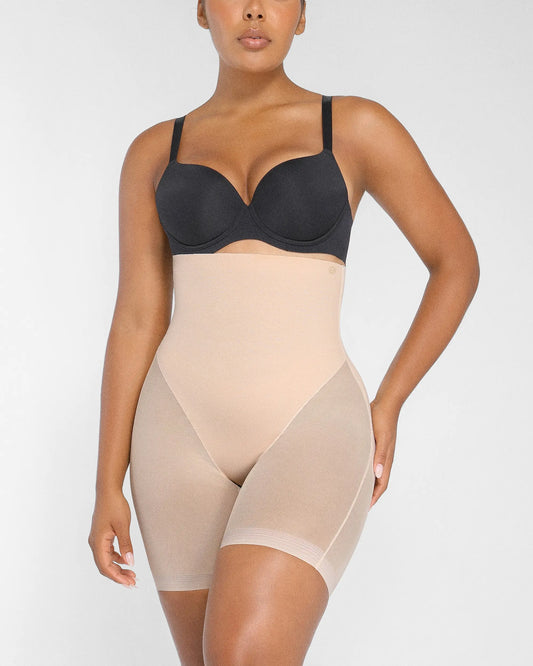 Noovea AirSlim® | Waisted Mid Thigh Short